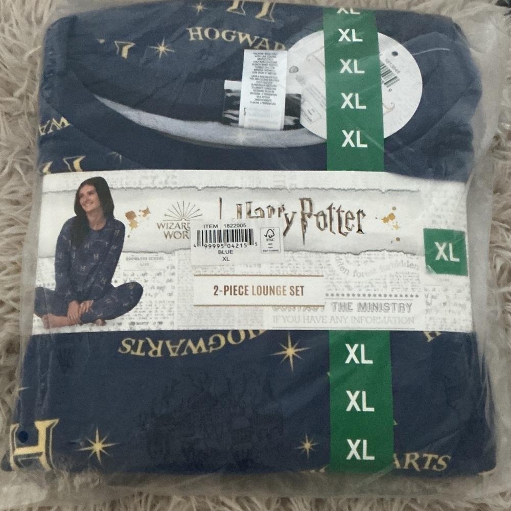 Harry Potter Navy Blue 2-Piece Lounge Set